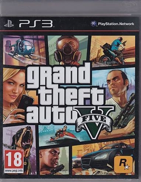 Grand Theft Auto V - PS3 (B Grade) (Genbrug)